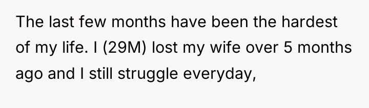 The last few months have been the hardest of my...