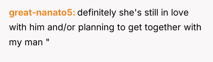 great-nanato5 definitely she's still in love with him and/or planning...