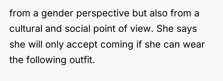 from a gender perspective but also from a cultural and...