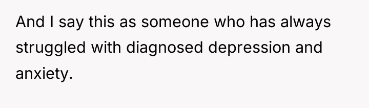 And I say this as someone who has always struggled...