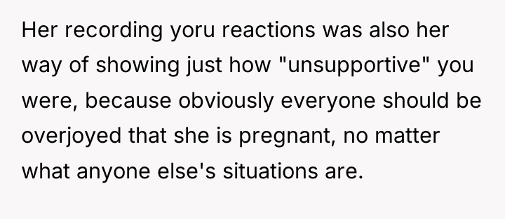 Her recording yoru reactions was also her way of showing...
