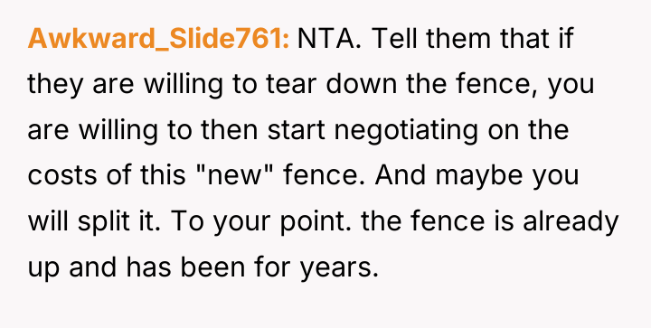 Awkward_Slide761 NTA. Tell them that if they are willing to...