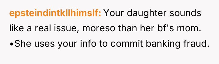 epsteindintkllhimslf Your daughter sounds like a real issue, moreso than...
