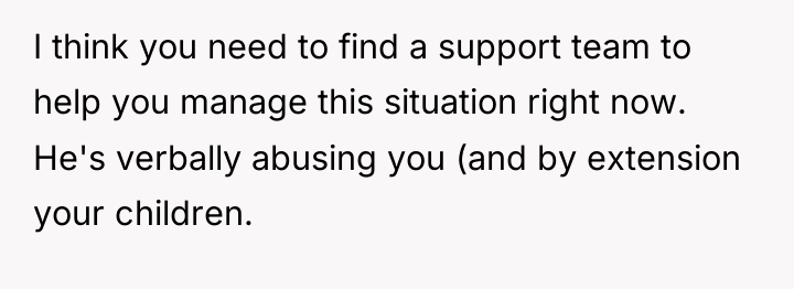 I think you need to find a support team to...
