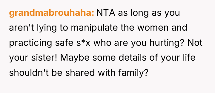grandmabrouhaha NTA as long as you aren't lying to manipulate...