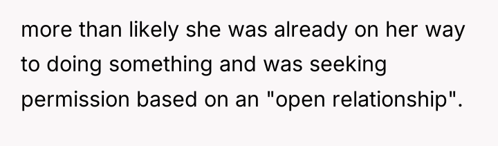 more than likely she was already on her way to...