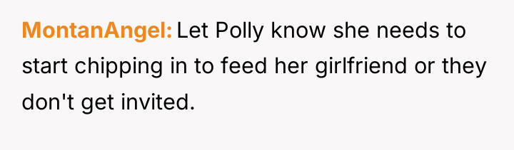 MontanAngel Let Polly know she needs to start chipping in...