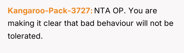 Kangaroo-Pack-3727 NTA OP. You are making it clear that bad...