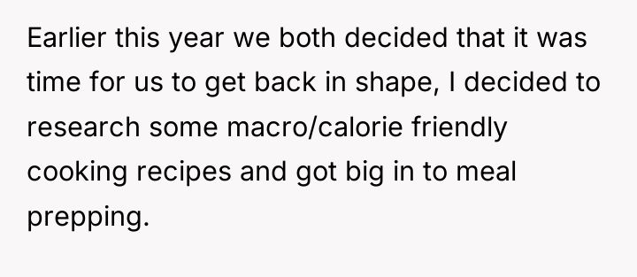Earlier this year we both decided that it was time...