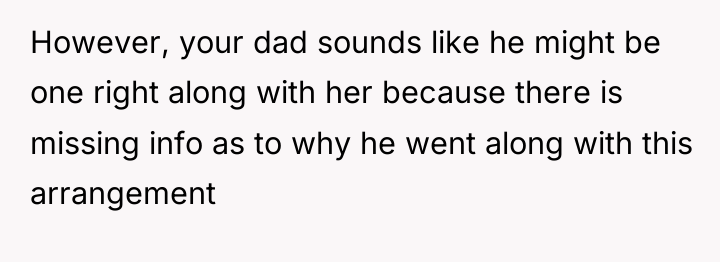 However, your dad sounds like he might be one right...