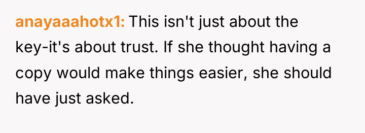 anayaaahotx1 This isn't just about the key-it's about trust. If...
