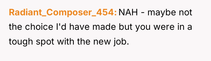 Radiant_Composer_454 NAH - maybe not the choice I'd have made...
