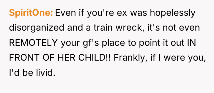 SpiritOne Even if you're ex was hopelessly disorganized and a...