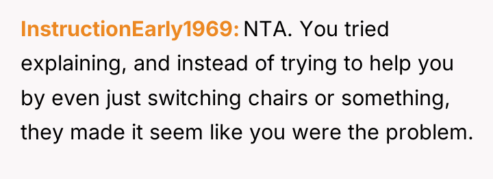 InstructionEarly1969 NTA. You tried explaining, and instead of trying to...