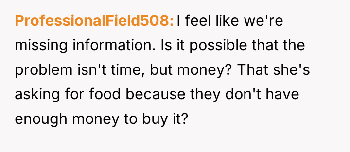 ProfessionalField508 I feel like we're missing information. Is it possible...
