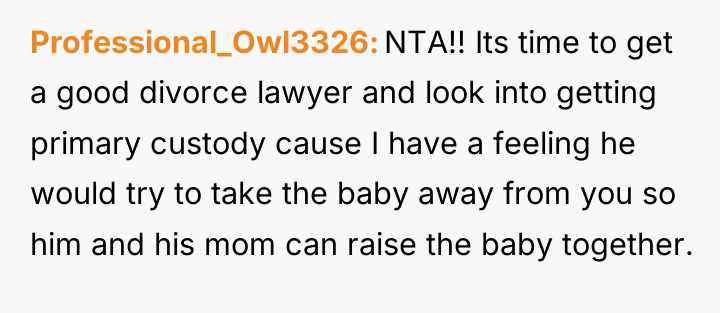 Professional_Owl3326 NTA!! Its time to get a good divorce lawyer...