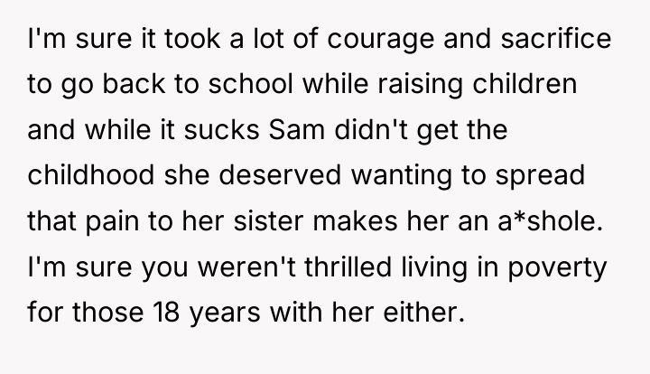 I'm sure it took a lot of courage and sacrifice...