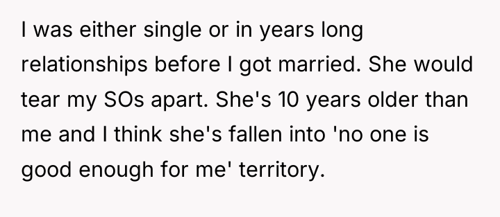 I was either single or in years long relationships before...