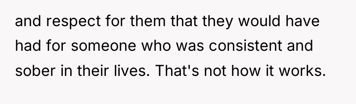 and respect for them that they would have had for...