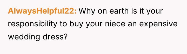 AlwaysHelpful22 Why on earth is it your responsibility to buy...