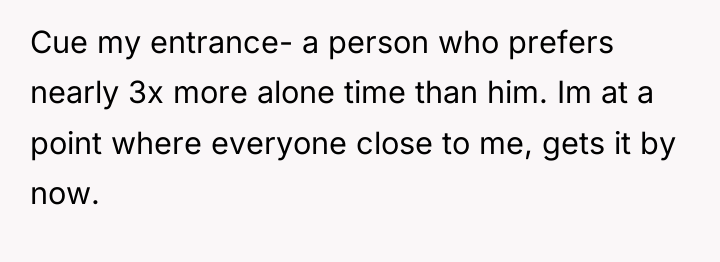 Cue my entrance- a person who prefers nearly 3x more...