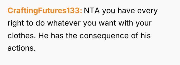 CraftingFutures133 NTA you have every right to do whatever you...