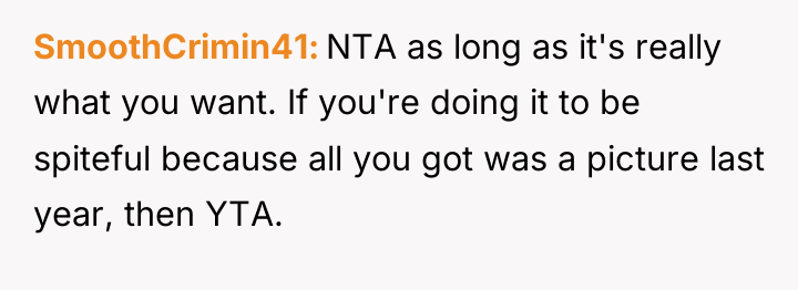 SmoothCrimin41 NTA as long as it's really what you want....