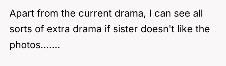 Apart from the current drama, I can see all sorts...