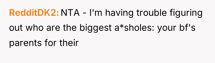 RedditDK2 NTA - I'm having trouble figuring out who are...