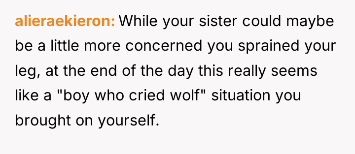 alieraekieron While your sister could maybe be a little more...