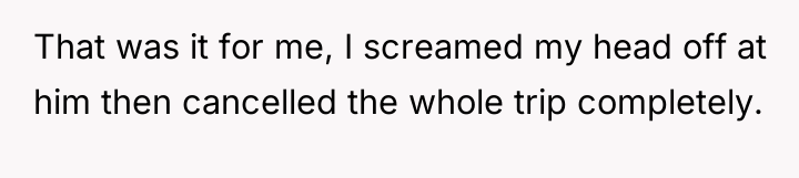That was it for me, I screamed my head off...