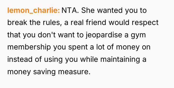 lemon_charlie NTA. She wanted you to break the rules, a...