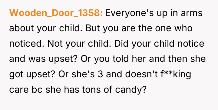Wooden_Door_1358 Everyone's up in arms about your child. But you...