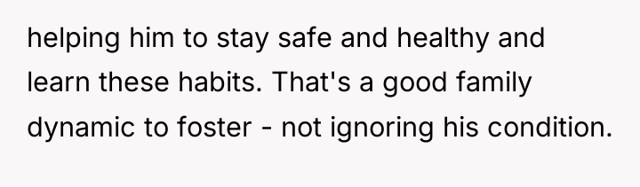 helping him to stay safe and healthy and learn these...
