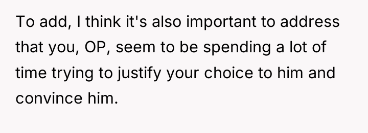 To add, I think it's also important to address that...