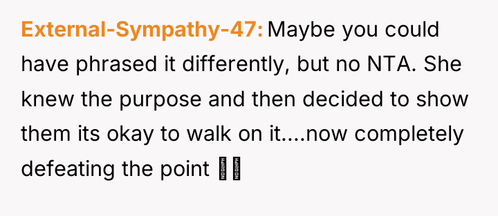External-Sympathy-47 Maybe you could have phrased it differently, but no...