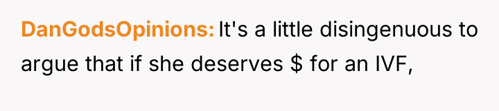 DanGodsOpinions It's a little disingenuous to argue that if she...