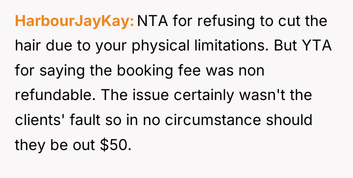 HarbourJayKay NTA for refusing to cut the hair due to...