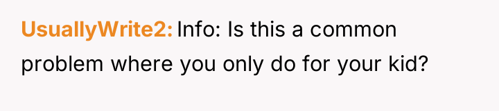 UsuallyWrite2 Info: Is this a common problem where you only...