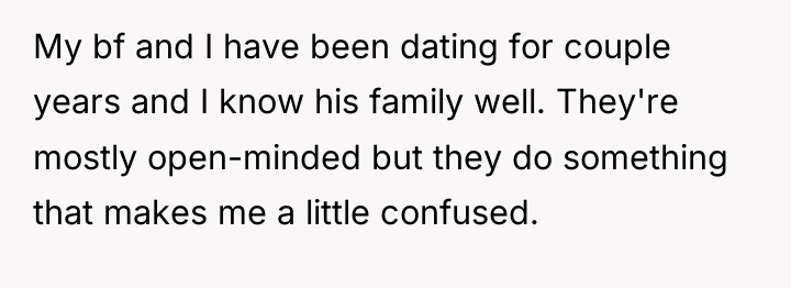 My bf and I have been dating for couple years...