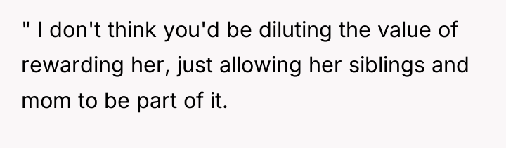 " I don't think you'd be diluting the value of...