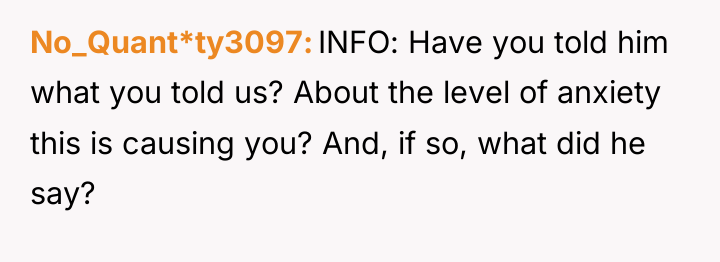 No_Quant*ty3097 INFO: Have you told him what you told us?...