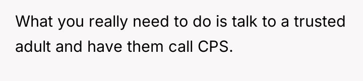 What you really need to do is talk to a...
