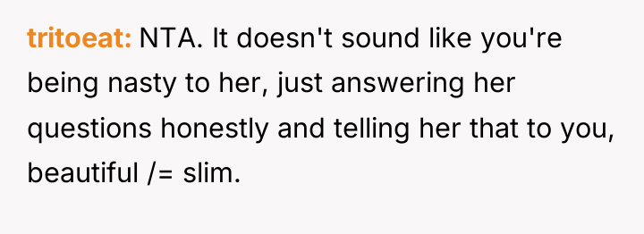 tritoeat NTA. It doesn't sound like you're being nasty to...