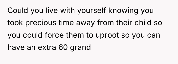 Could you live with yourself knowing you took precious time...