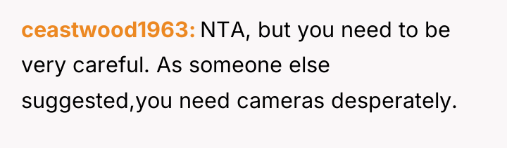 ceastwood1963 NTA, but you need to be very careful. As...