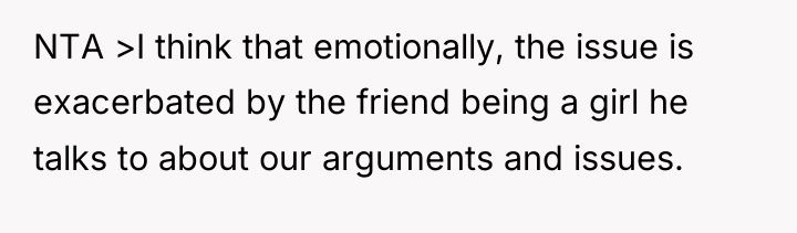 NTA >I think that emotionally, the issue is exacerbated by...