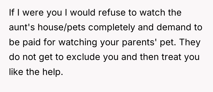 If I were you I would refuse to watch the...