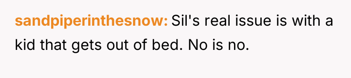 sandpiperinthesnow Sil's real issue is with a kid that gets...