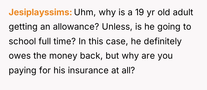 Jesiplayssims Uhm, why is a 19 yr old adult getting...